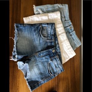 Girl’s GAP Denim Shorts Trio